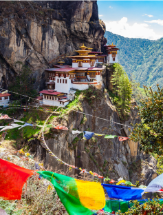View of Taktshang Monastery in Bhutan. Photo: takepicsforfun/Adobe Stock