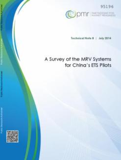 Cover of A Survey of MRV Systems for China's ETS Pilots