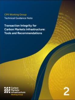 Technical Guidance Note on Transaction Integrity for Carbon Markets Infrastructure: Tools and Recommendations - cover