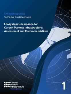 Technical Guidance Note on Ecosystem Governance for Carbon Markets Infrastructure - cover