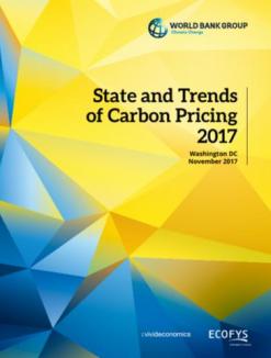 Cover of State and Trends of Carbon Pricing 2017