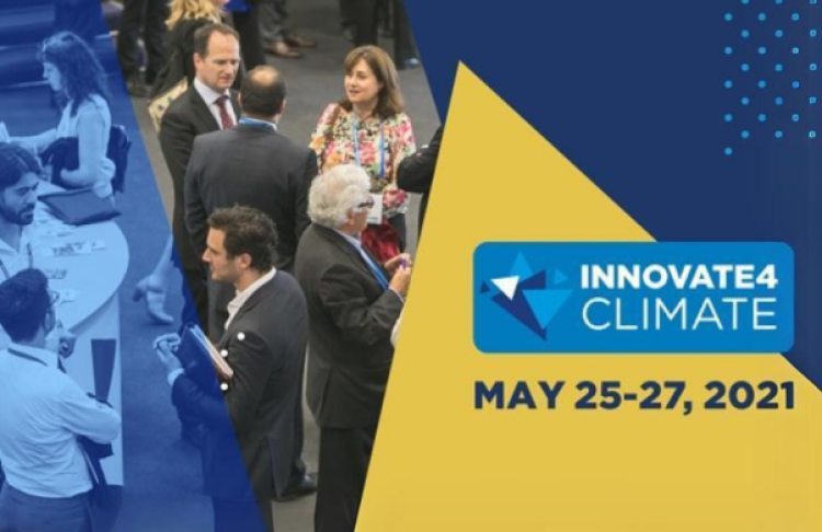 Innovate4Climate 2021 Innovate4Climate 2021 will happen virtually on May 25-27.