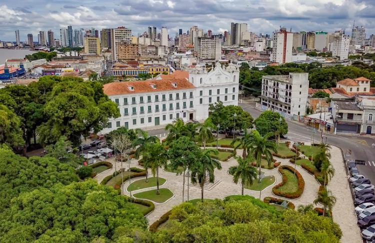 Aerial shot of the city of Belém in Pará, capital of Cop30 Amazônia. Photo: Rafa Neddermeyer/Cop30 Amazônia