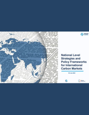 National Level Strategies and Policy Framework cover National Level Strategies and Policy Frameworks for International Carbon Markets