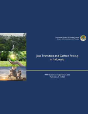 Carbon Pricing in Indonesia Just Transition and Carbon Pricing in Indonesia