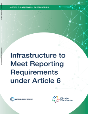 Infrastructure to Meet Reporting Requirements under Article 6 Infrastructure to Meet Reporting Requirements under Article 6 - cover